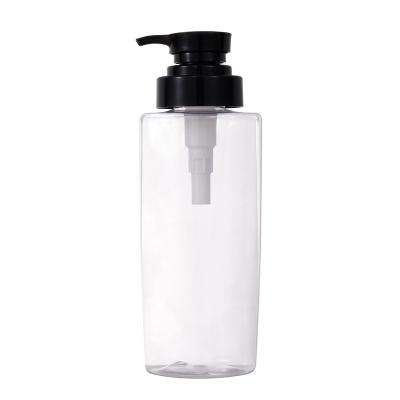 China Factory Direct Packing Services Factory Horse 500ML Plastic Bottle And Printing Bottle PET Oil Gel Shower Shampoo Bottle for sale