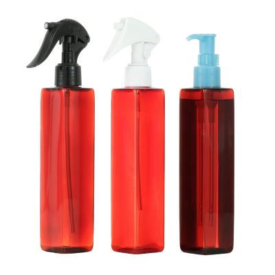 China High End Cube 200ML Hair Care Spray Gun Shampoo Bottle On Sale Direct Flip Cover for sale