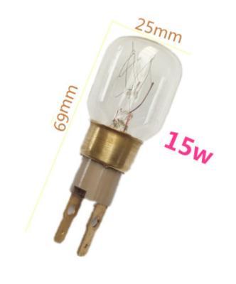 China Brass Fridge Light T8 Swirl Fridge Light Bulb T8 Oven Bulb T8 Oven Bulb Heat Resistant Bulb for sale