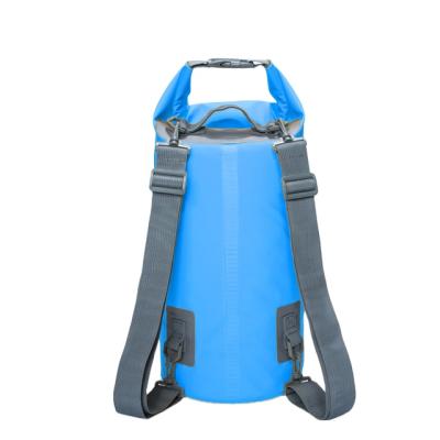 China Waterproof Dry Bag Kayaking Swimming Beach Camping Boating Office Cylinder Lightweight Dry Storage Bag Durable Backpack for sale