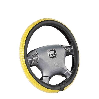 China Anti-skid Universal Car Steering Wheel Cover High Quality Leather Steering Cover Suitable For 99% Models for sale