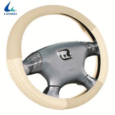 China Free Fashion Durable M Size Car Steering Universal Wheel Cover Sample CU-1108007 for sale