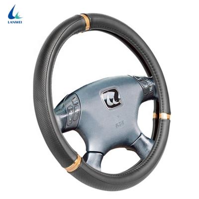 China Wholesale JU-090405 Anti-skid Hand Wheel Cover Sewing Steering For Car Interior for sale