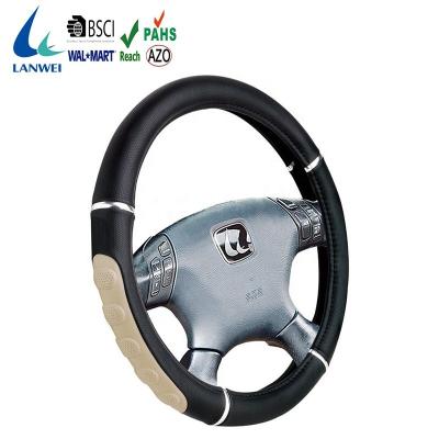 China JB-080243 Durable Handmade Comfortable Feeling Car Touch Steering Wheel Cover for sale