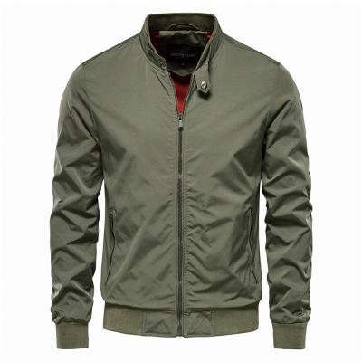 China Viable Men's Jaket Zipper-Vacuum Coats Solid Color Gentleman Fashionable Sweater for sale