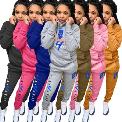 China OEM Anti-Static Wholesale Women Jogging Suit Sets Custom Tracksuits Sweatpants Feminine Joggers Ladies Cargo Crop Fashion Joggers for sale