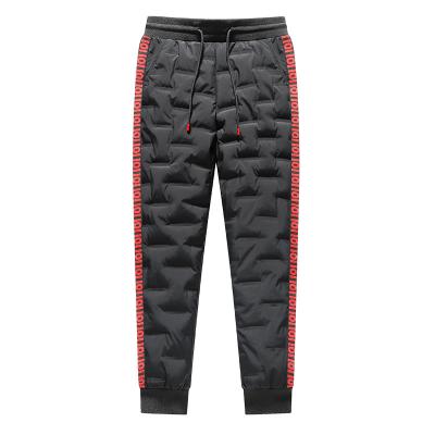 China 2021 Styles Winter QUICK DRY TOP Bottoms Cotton 90% Duck Down High Waist Thick Warm White Bottoms Waterproof Pants Outdoor Rise Pants for sale