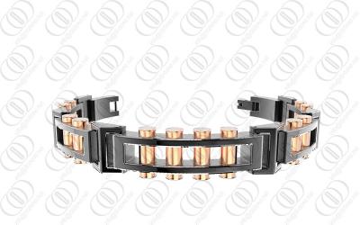 China Pulseras del acero inoxidable de los hombres en venta