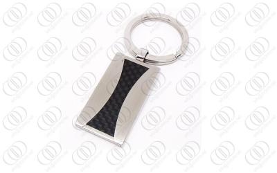 China 316L Square Stainless Steel Keychain Key Holder for sale