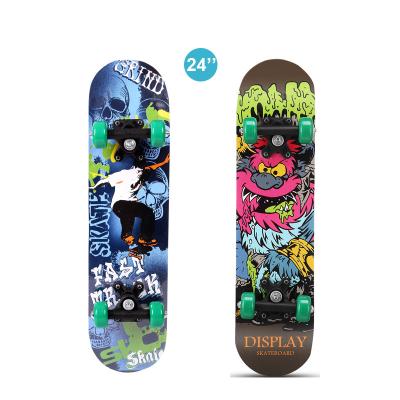 China Kid 24 Inch Chinese Maple Skateboard Decks 9 Layers Kids Skateboard Cheap On Sale Under 20 for sale