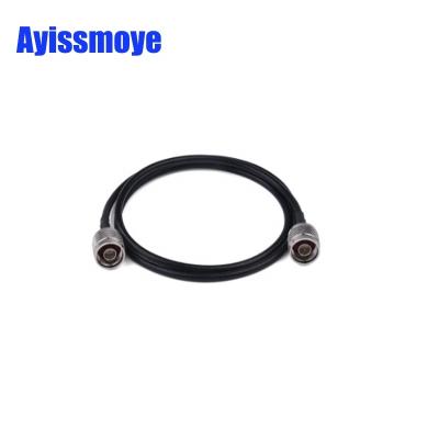 China TFE cable assembly RFVOTON RF n plug crimp to n male straight for low loss lmr200 jumper cable for sale