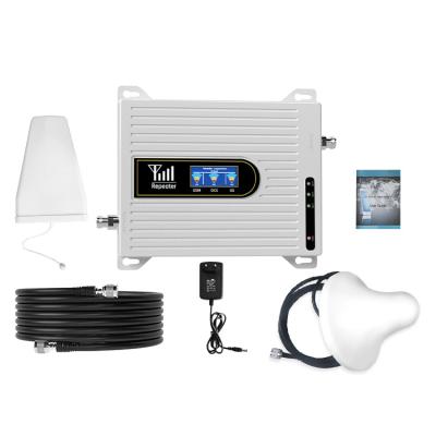 China Home/office/school basement. GSM DCS 3G 900/1800/2100Mhz Mobile Phone Signal Booster Amplifier for sale