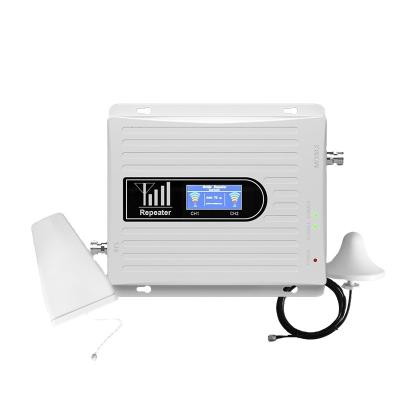 China dual frequency signal booster 2100mhz china supplier lte 2g 3g 4g mobile signal booster mobile gsm 900 repeater S2CP-BH for sale