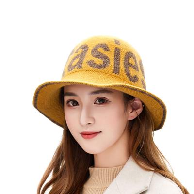 China Kind to keep the new style hat Women's Autumn And Winter Fisherman Hat fashion wool basin hat hot wholesale for sale