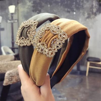 China Korean Style/Golden Women's Hair Accessories Hair Styling Headband Hair Accessories New Products Korean Korean Ladies Accessories for sale