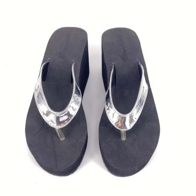 China Lightly Waterproof Beach Women Flip Flop Wedges for sale