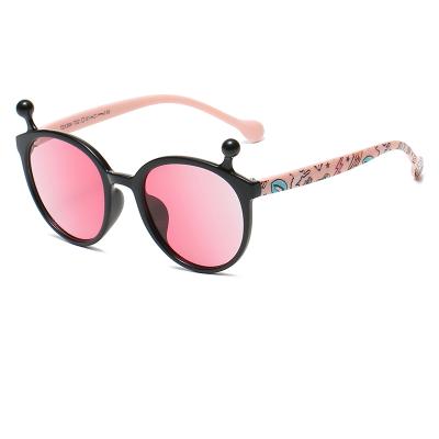 China Kids Sunglasses Shape Cartoon Cute Design Kids Sunglasses Round Kids Sun Glasses 2021 for sale