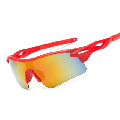 China 2021 New Sports Men's Women's Sunglasses Mirror Glasses Outdoor Sport Recycling Sunglasses for sale