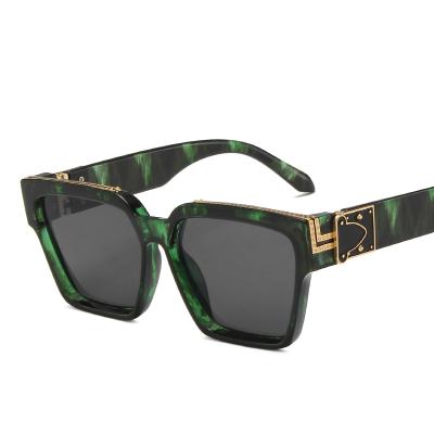 China Fashion Sunglasses 2021 New Personality Sunglasses Men's Square Sunglasses Women for sale