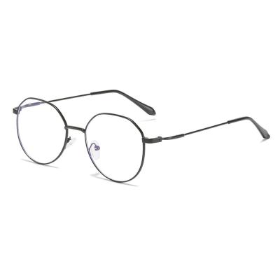 China Retro Blue Light Customized Cheap Optical Blocked Over Waist Round Prescription Glass Optical Frames for sale