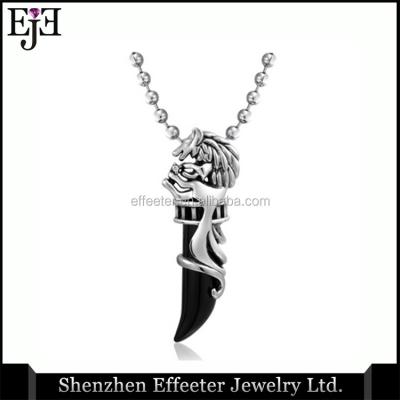 China Personality & Stylish Stainless Steel Jewelry Any Shape, Any Size Feather Quantum Pendant Available for sale