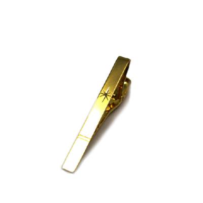 China Personality and Elegant Effeeter Fashion Stainless Steel Custom Engraved Link Clip Gold Plating Factory Wholesale China for sale