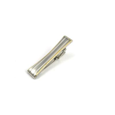 China Personality and Stylish Effeeter Fashion Stainless Steel Neck Tie Clip Puller Custom Factory China Gold Plating Wholesale for sale