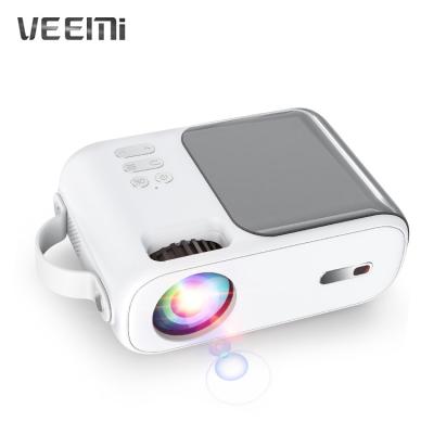 China Wholesale Portable Pico LED Projector VEEMI Q2 Home Theater 4k Supported 2022 New Logo Multimedia Kids Small Projectors Custom Mini for sale