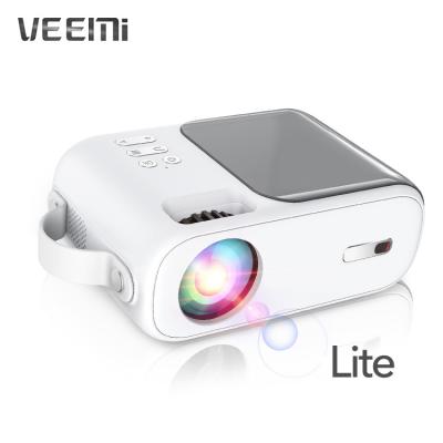 China Pico Pocket LCD Projector Wholesale Q2 Lite Beamer Multimedia Handheld Power-bank Powered Outdoor Use Projector For Kids Play for sale