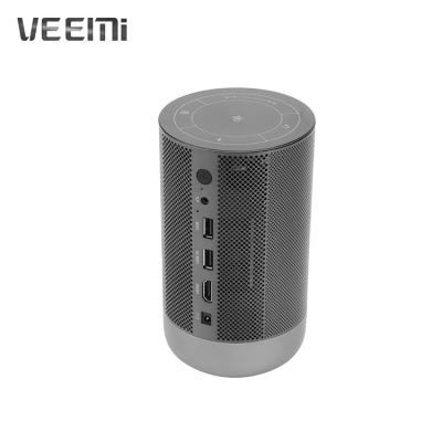 China Short Throw Mobile Phone Portable Wifi 4K Video Supported D029 Mini DLP New Mini Smart Android Digital Projector Pocket Lightweight Black for sale