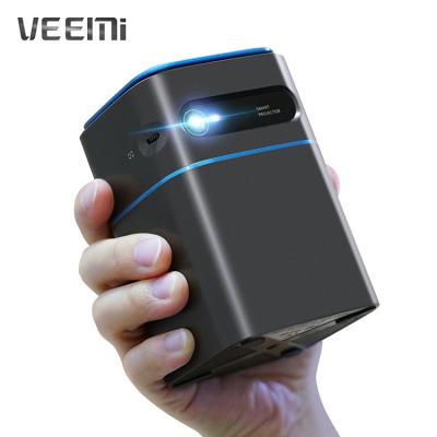 China Wholesale Mini Smart Android Projector With Pocket Mirror D042 LED Wireless Wifi DLP Mobile Projectors Pico Portable 4K Battery Movie for sale