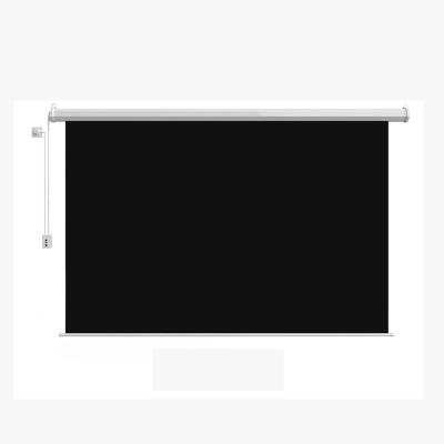 China Electric Motorized Projector Screen Large 150 Inch Projector Screen for Home Theater/Office/Education for sale