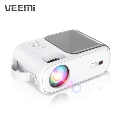 China Pico Mini LCD 4K Projector Supported VEEMI Q2 Beamer Multimedia Handy Portable Home Theater Video Projector For Kids for sale