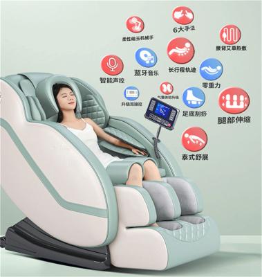 China 2022 New Best Body Fashion 3D Weightless Massage Chair DOUBLE SL Shaped Full Body Massage Chair for sale