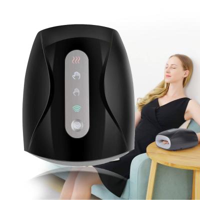 China 2022 Heating Mini Hand Massager With Heat Kneading Machine Rechargeable Finger Joint Massager Hand Massager for sale