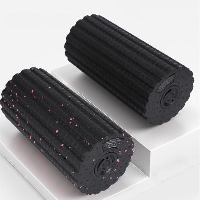 China 2022 Custom Deep Yoga High Intensity Electric Column Fitness Massager Dropshipping Vibrating 4 Speed ​​Tissue Foam Roller Massager For Relaxation for sale