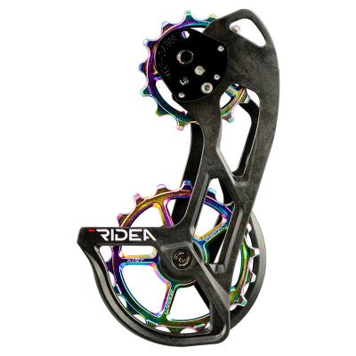 China Carbon Forged Ridea 10 Speeds Shimano MTB/Cyclocross High Quality Bike Wheel Derailleur/Pulley Rear Guide for sale