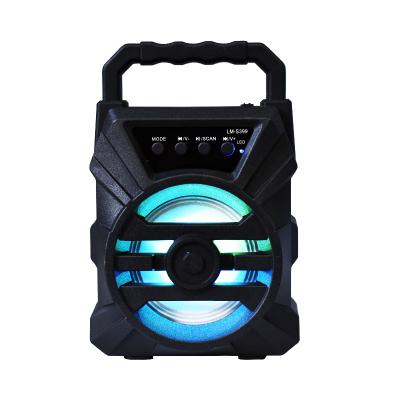 China Hot Sale LM-S399 Wireless Player BT Speaker Good Quality Portable Outdoor Karaoke USB 3 Inch Wireless Speaker With Rechargeable Battery for sale