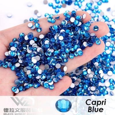 China Blue and Green Color Flatback Resin DIY Transparent Drilling Fake Stone Opens Decorative Clothing for sale