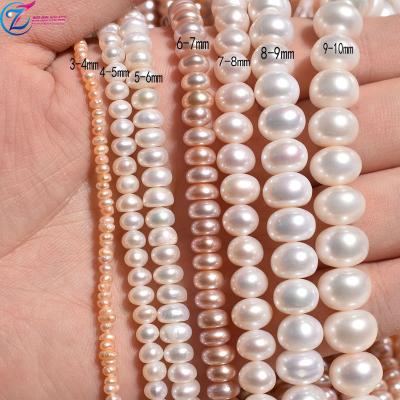 China Jewelry making wholesale natural baroque pearl beads half pearl 3-10mm loose button bead loose beads diy for sale