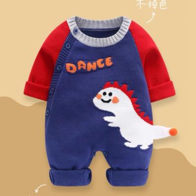 China Customized High Quality 100% Cotton Bolla Autumn/Winter Boy's Sleepwear And Girls Sleepwear Romper For Baby Clothing Romper for sale