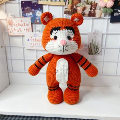 China Customized Handmade Knitting Plush Eco-friendly Bunny Amigurumi Crochet Doll Baby Toys Educational Baby Toys Children for sale