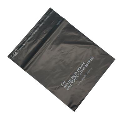 China Package China OEM Waterproof Black Poly Mailer Bag Custom Clothing Packaging Mailing Bags for sale