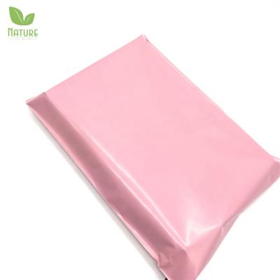 China Package Free Sample Custom Printed Pink Poly Mailer Bag Waterproof Poly Mailers Mailing Bags for sale