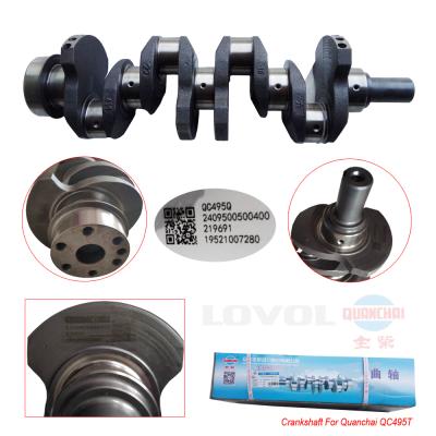 China Machinery repair shops 2409500500400 crankshaft can supply crankshaft with standard main connecting rod big end bearings and for sale