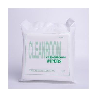 China 150 Pack Net 100%Polyester Cleanroom Wiper Clean Room Medical Products Non-Conductive Sheets for sale