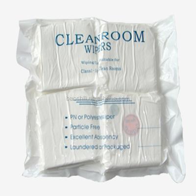 China 100PCS Cleanroom Cleanroom Whitewashed Woven Cleanroom Wiper For PCB for sale