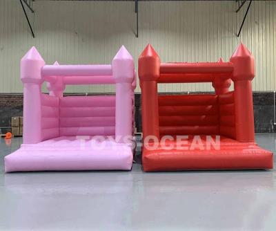 China All Ages Mini Inflatable Bounce Castle Kids White Bounce House Toddler Bounce House Bouncy House for sale