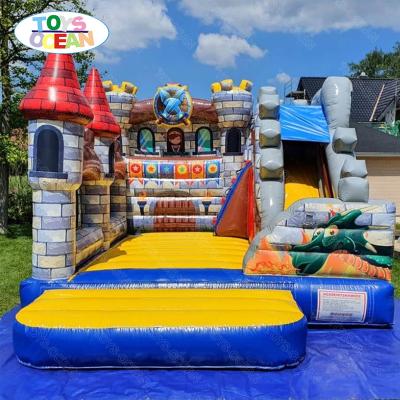 China New Bounce Slide Water Slide Obstacle Playground Vinyl Kids Jumping Castle Commercial Inflatable Combination Bouncy House Bouncy for sale