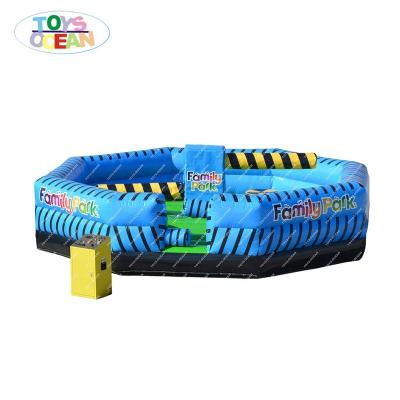 China Custom PVC factory price mechanical inflatable melting machine melting wipeout game for sale for sale